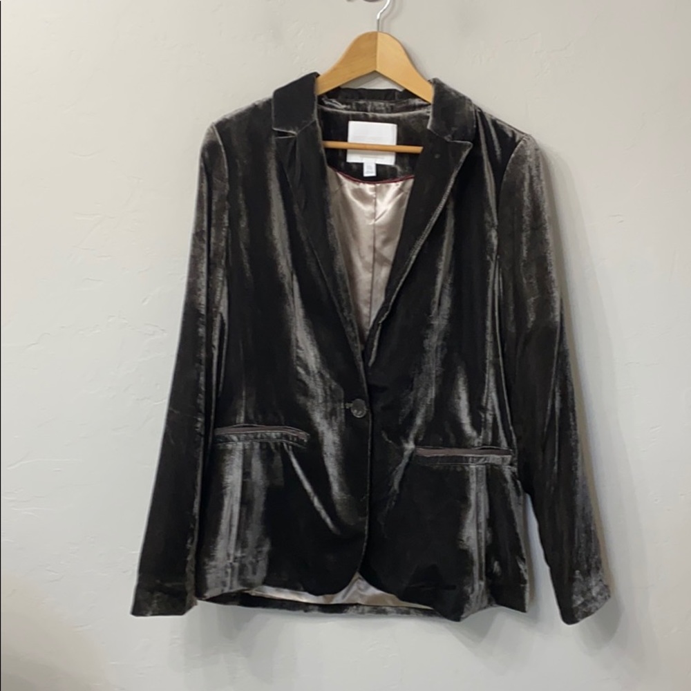 Anthropologie Ett Twa velvet jacket size 8
